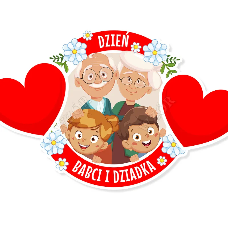 dekoracja dzien babci i dziadk 3225