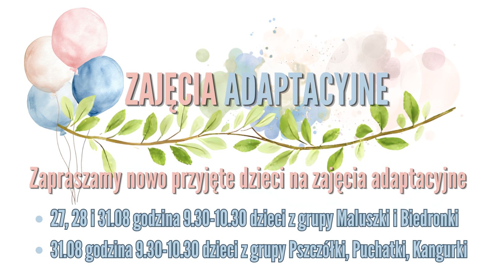 zajecia adaptacyujne